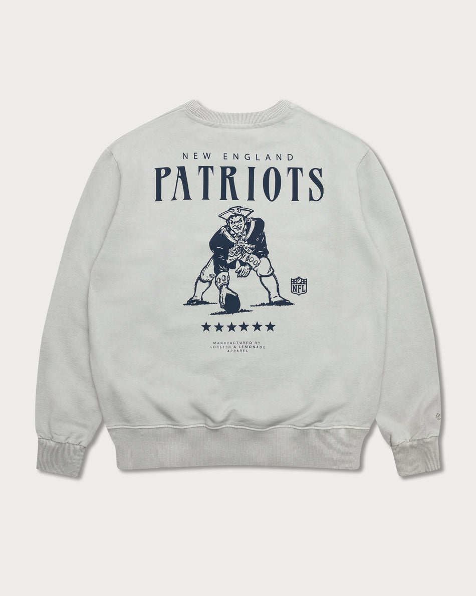 L&L – NFL Classics Patriots  – ’96 Box Sweater gray