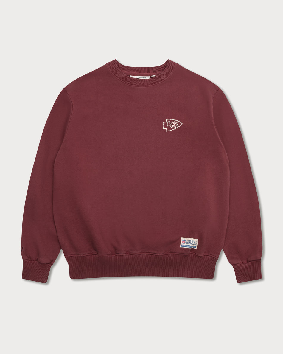 L&L – NFL Classics Chiefs – ’96 Box Sweater maroon