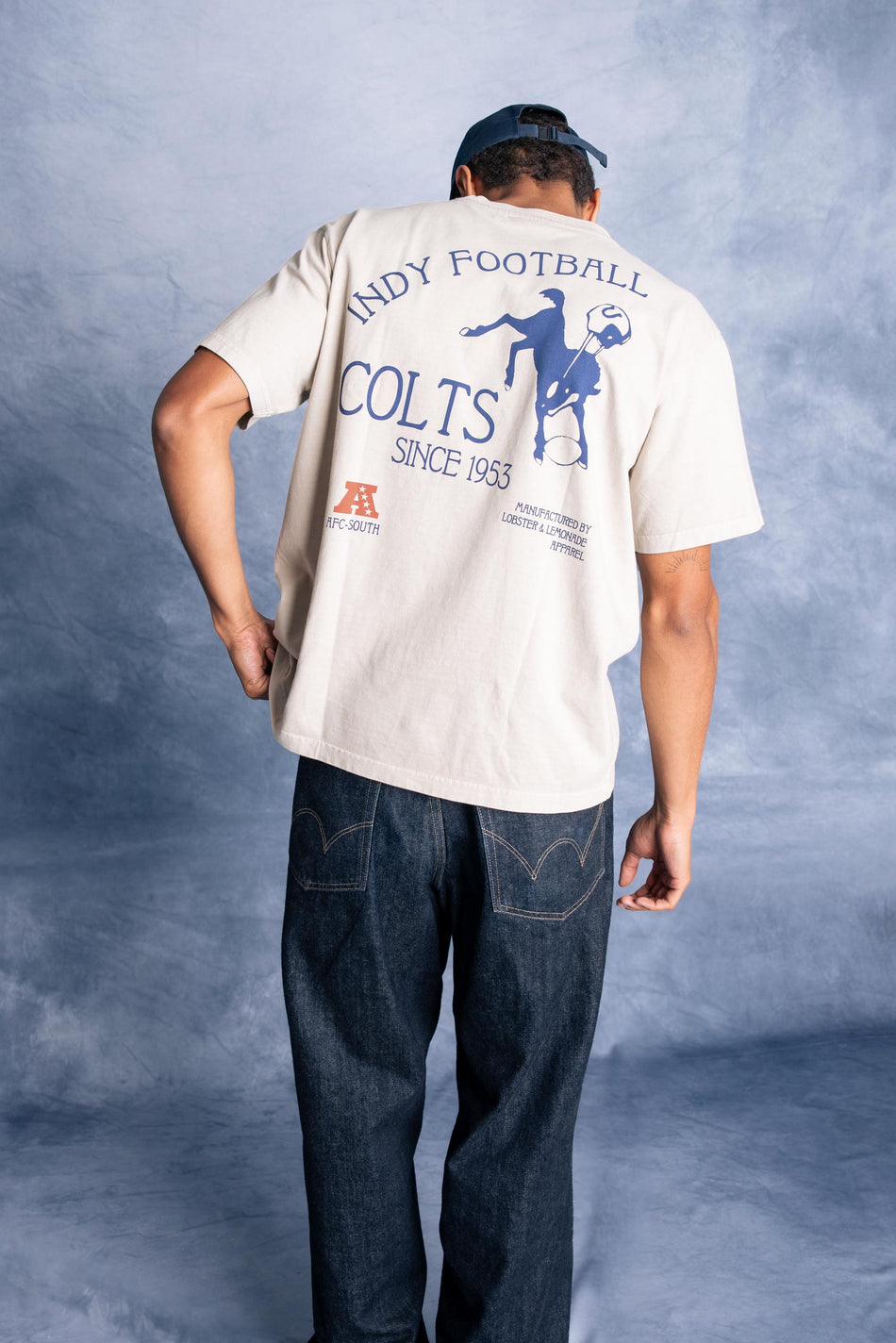 L&L – NFL Classics Colts – ’89 Band T-Shirt beige