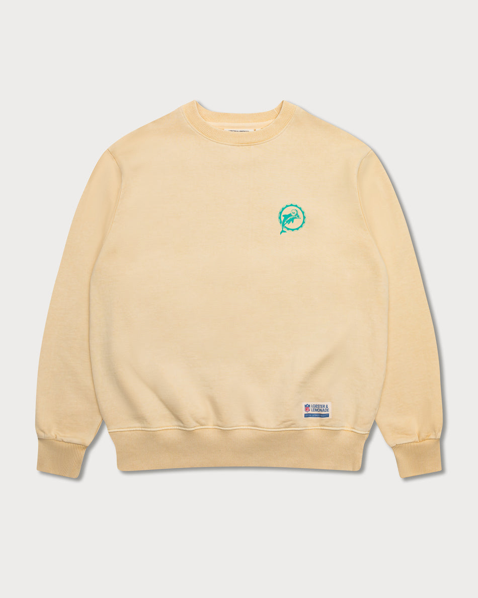 L&L – NFL Classics Dolphins – ’96 Box Sweater cream