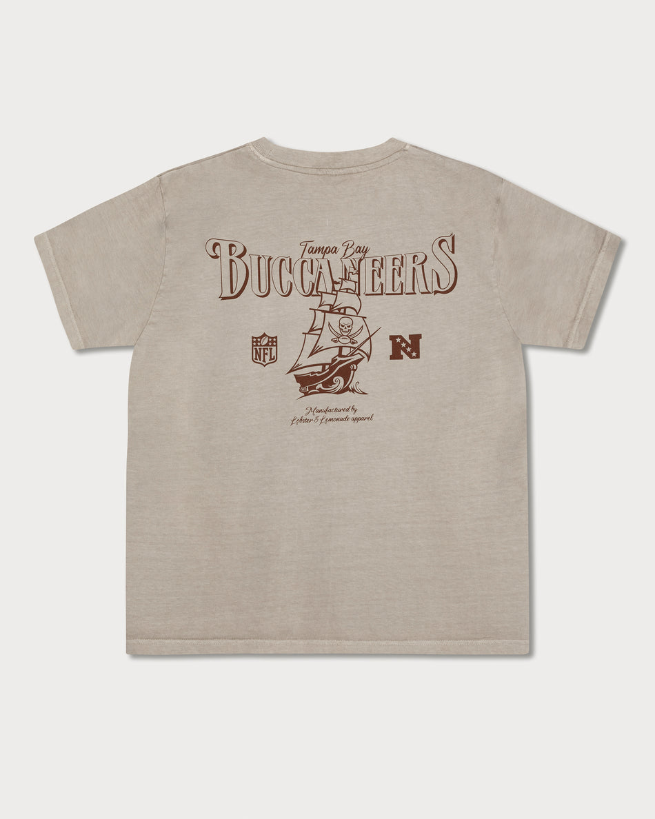 L&L – NFL Classics Buccaneers – ’89 Band T-Shirt beige
