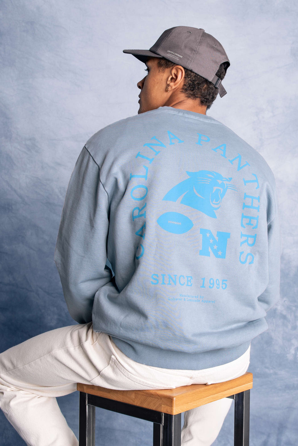 L&L – NFL Classics Panthers – ’96 Box Sweater gray