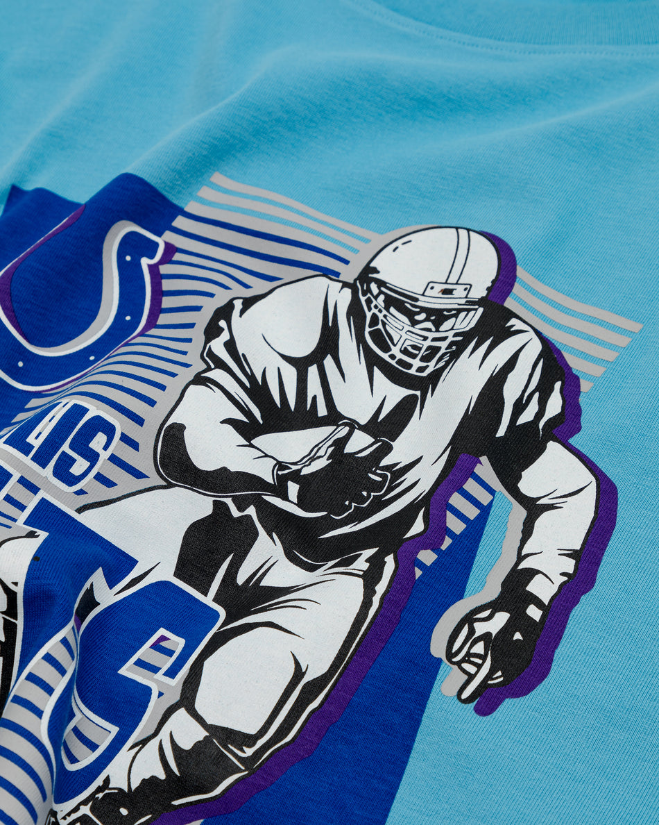 L&L – NFL 23 Series Colts Running Back – ’94 Campus T-Shirt blue