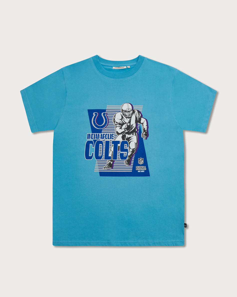 L&L – NFL 23 Series Colts Running Back – ’94 Campus T-Shirt blue