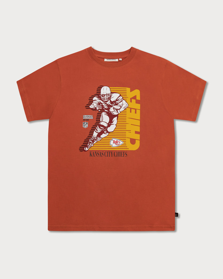 L&L – NFL 23 Series Chiefs Running Back – ’94 Campus T-Shirt red