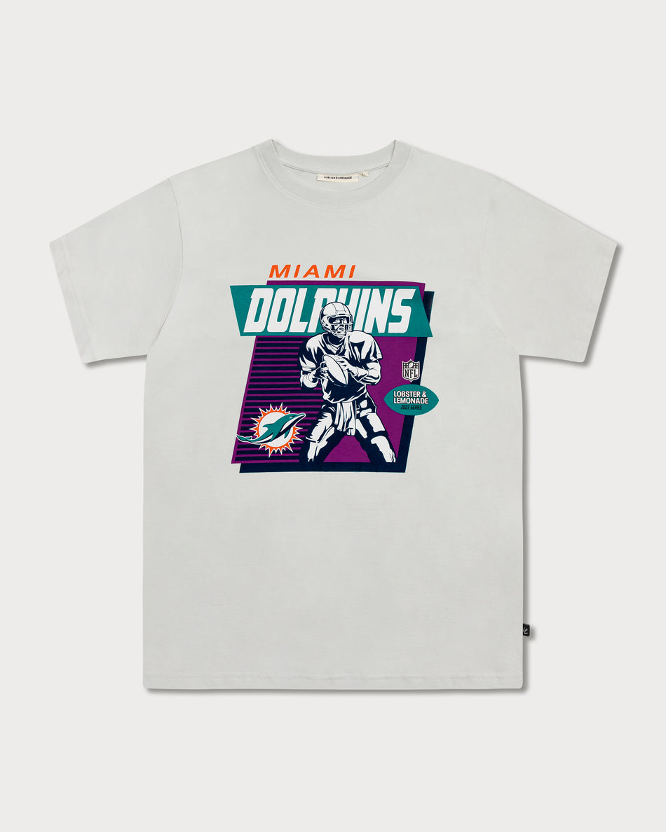 L&L – NFL 23 Series Dolphins Quarterback – ’94 Campus T-Shirt gray