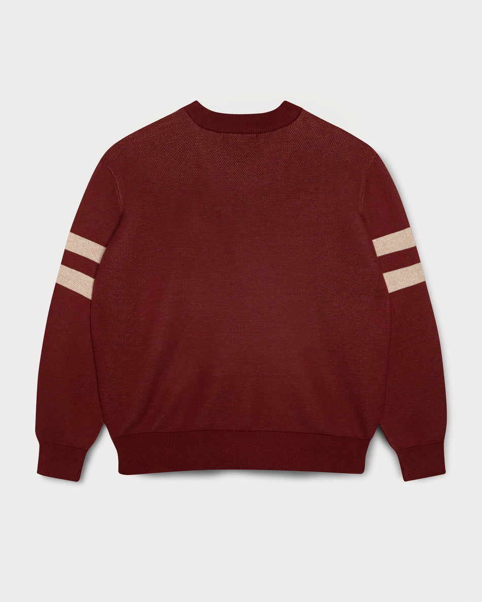 L&L – NFL 23 Series Chiefs Quarterback – ’81 Knit Sweater maroon