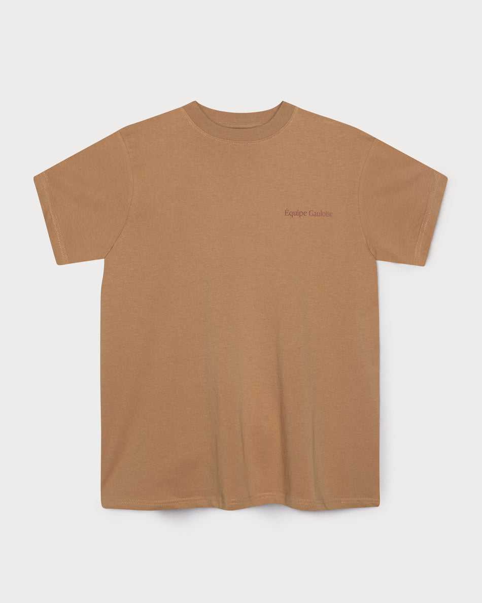 L&L – Astérix Clique Gauloise – '94 Campus T-Shirt brown