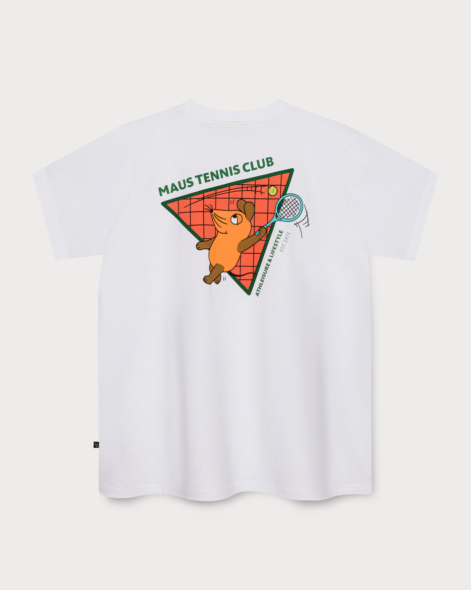 L&L – Maus Tennis Club – '94 Campus T-Shirt white