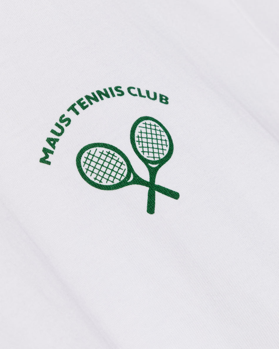 L&L – Maus Tennis Club – '94 Campus T-Shirt white