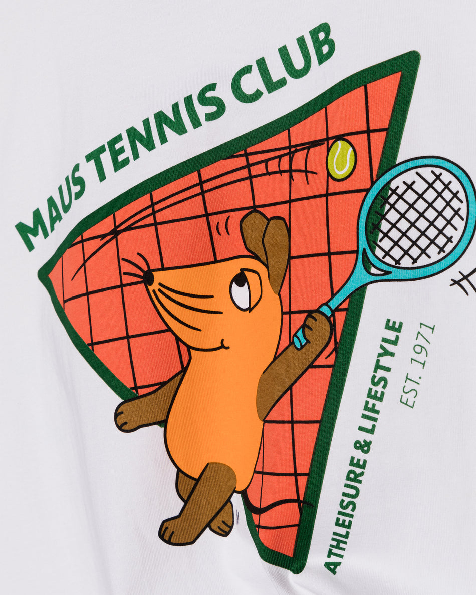 L&L – Maus Tennis Club – '94 Campus T-Shirt white