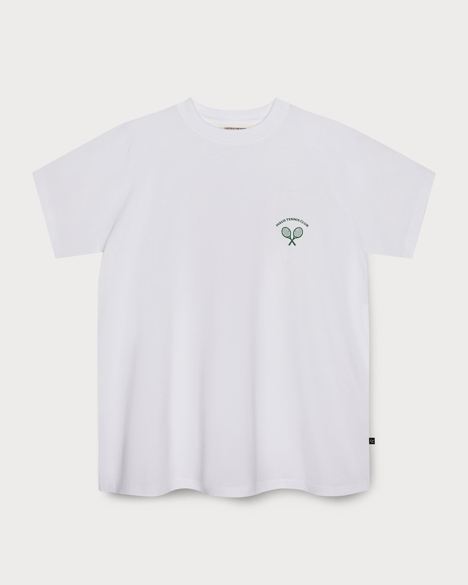 L&L – Maus Tennis Club – '94 Campus T-Shirt white