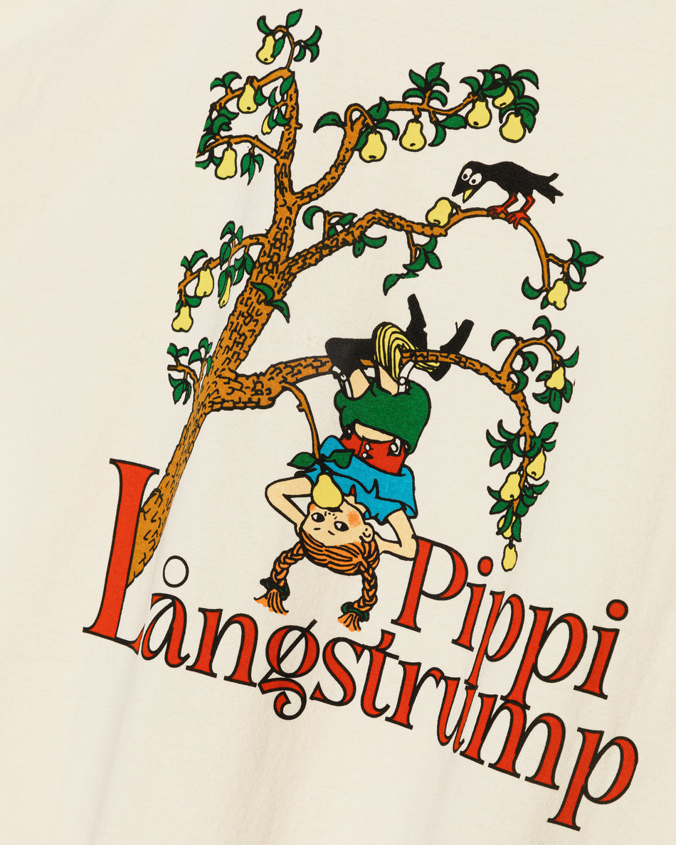 L&L – Långstrump Pear Tree – ‘89 Band T-Shirt beige
