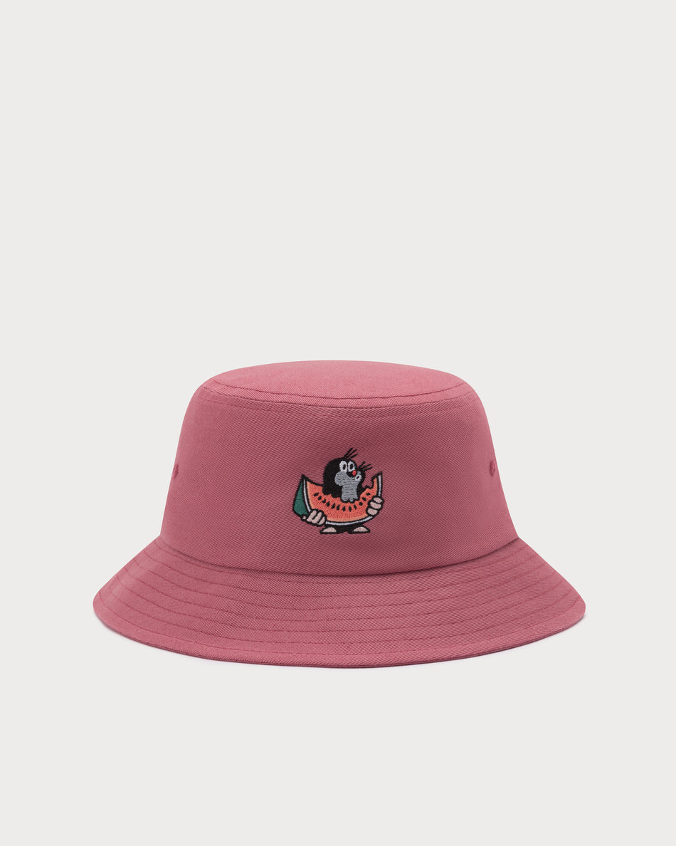 L&L – Maulwurf Melone – '96 Bucket Hat red Size: 3-6 YEARS