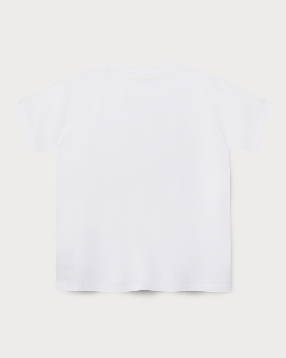 TPG – Retro Football Gang Football Hairstyle Guide – T-Shirt white