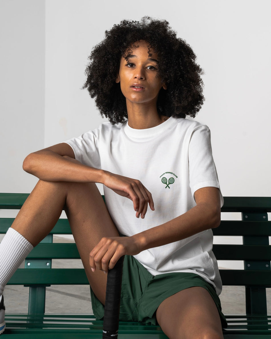 L&L – Maus Tennis Club – '94 Campus T-Shirt white