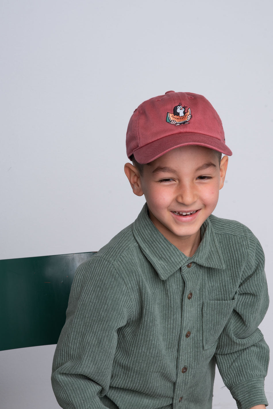 L&L – Maulwurf Melone – '09 Polo Cap red Size: 3-6 YEARS