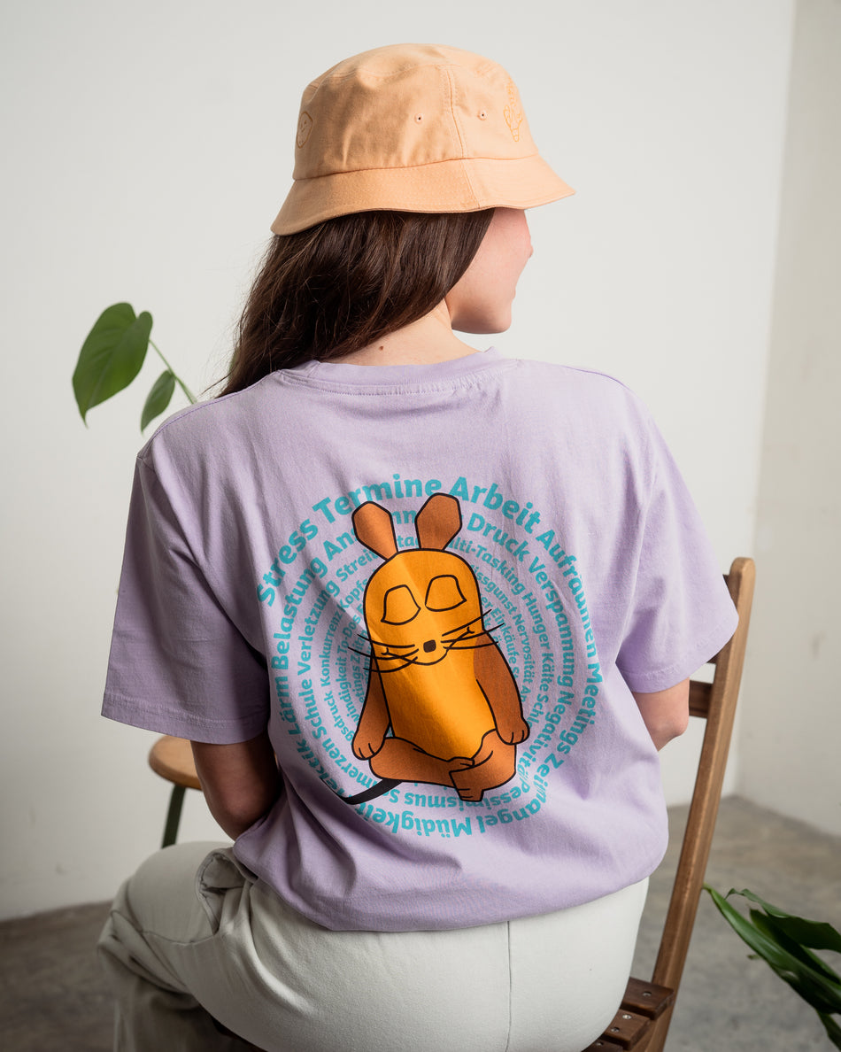 L&L – Maus Yoga – '94 Campus T-Shirt purple