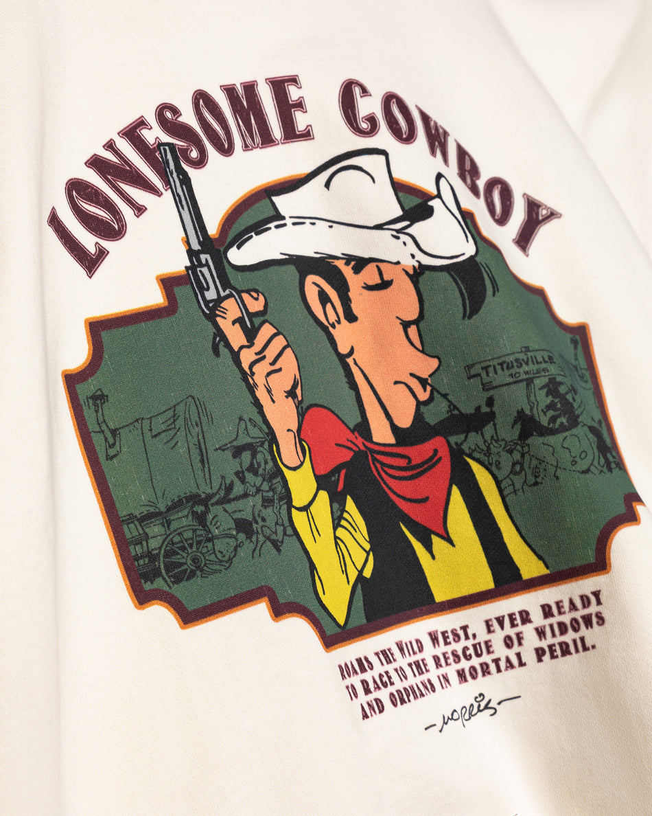 L&L – Lucky Luke Lonesome – '96 Box Sweater Cream