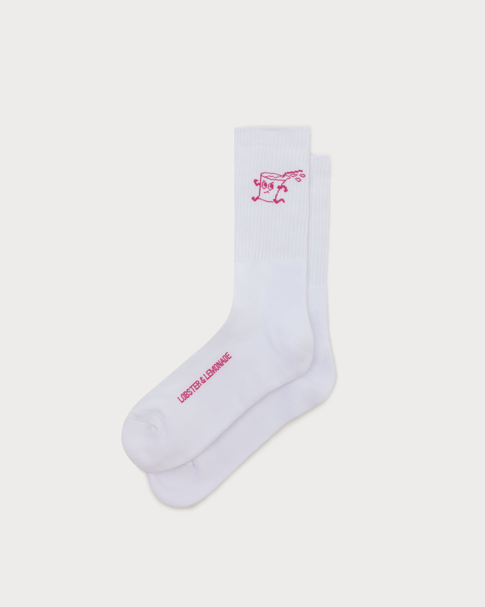 L&L – Fresh Lemonade On The Run – Sport Socks 3-Pack white