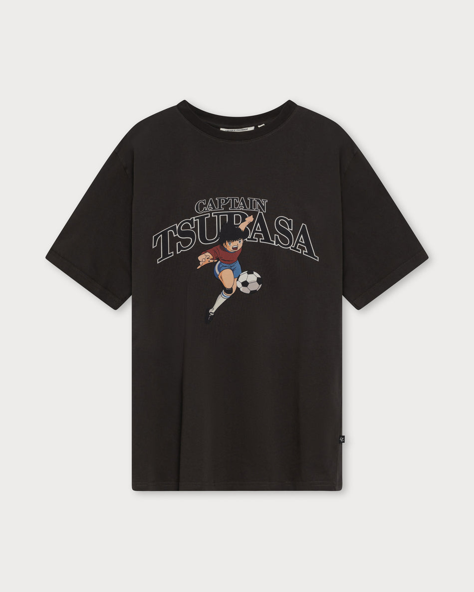 L&L – Captain Tsubasa Rise – '89 Band T-Shirt gray