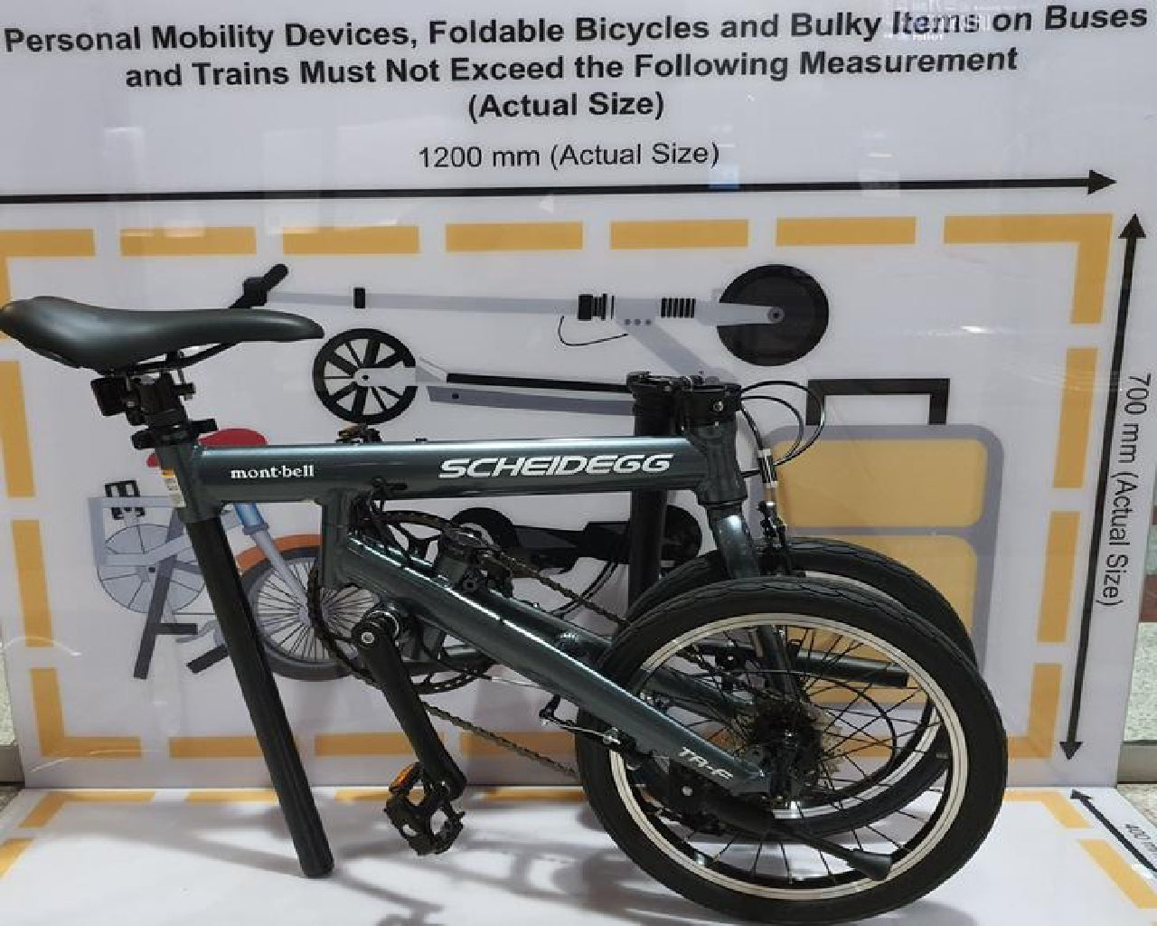 scheidegg folding bike