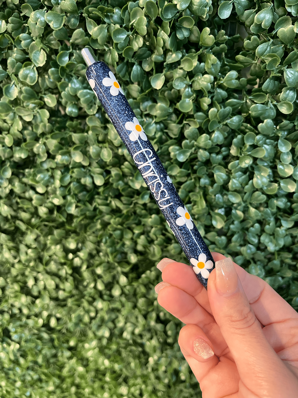 Aqua rhinestone pen – Elegant Designs with Lindsey