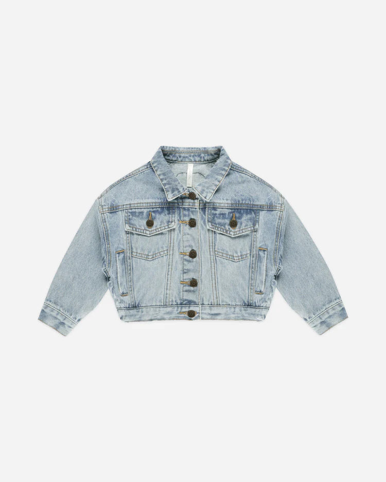 Denim Jacket Light Washed Denim