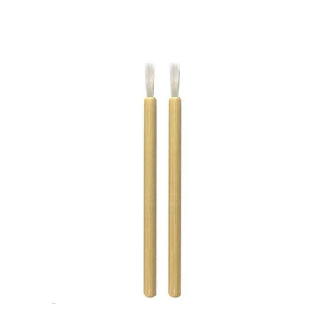 Bamboo Bristle Brush Applicator (50 pcs)