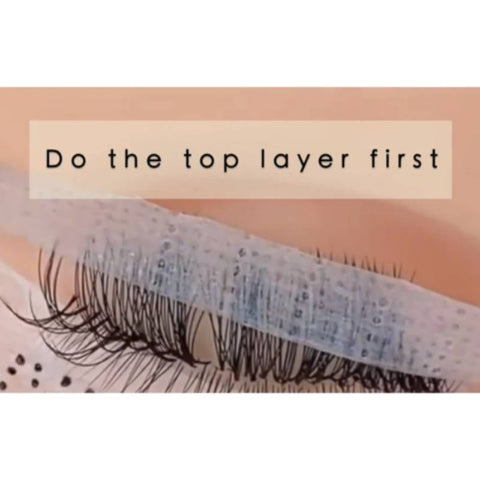 How to lash in layers?