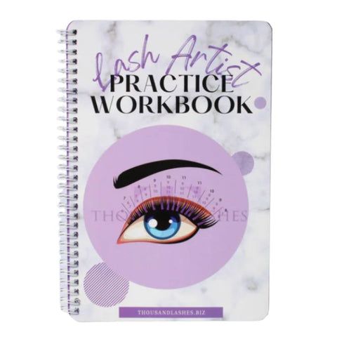 Lash Artist Practice workbook