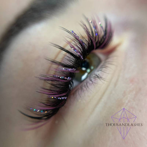 Socal Collection Color Lashes Mixed Length (10-16mm)