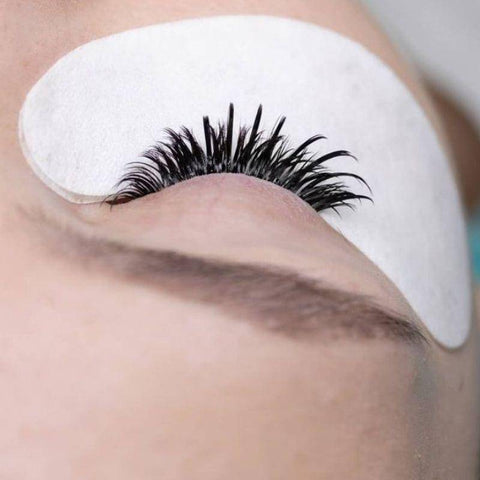 Wispy lash extensions care