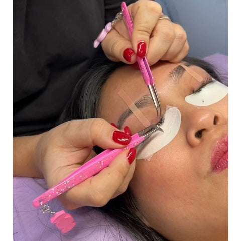 lash tweezer for eyelash extensions