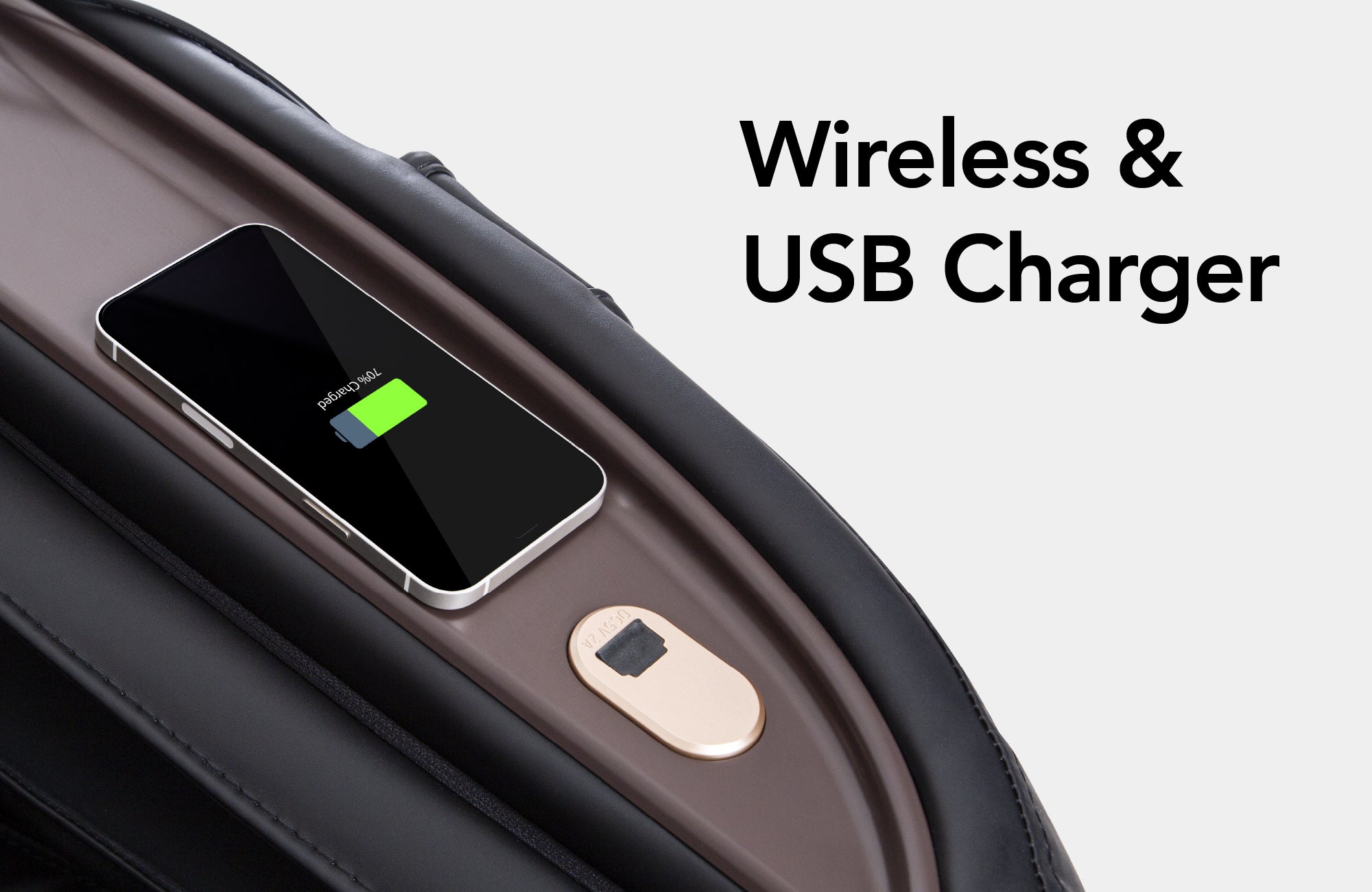 Amamedic Juno 2 Wireless Charging | Titan Massage Chairs