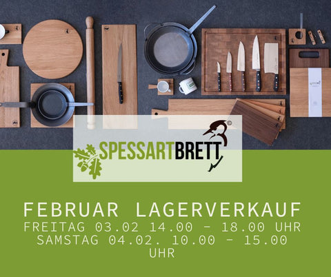 Spessartbrett Lagerverkauf im Februar 2023