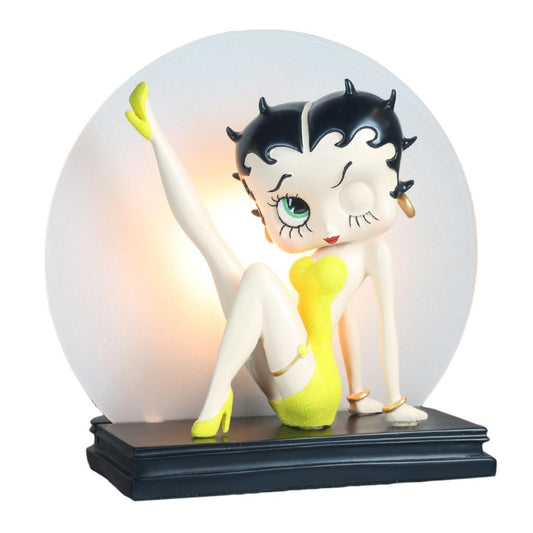 Betty Boop in Blue Glitter Bath Tub 20cm