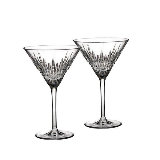 Swarovski Martini Glass, Set Of 2 - Crystocraft