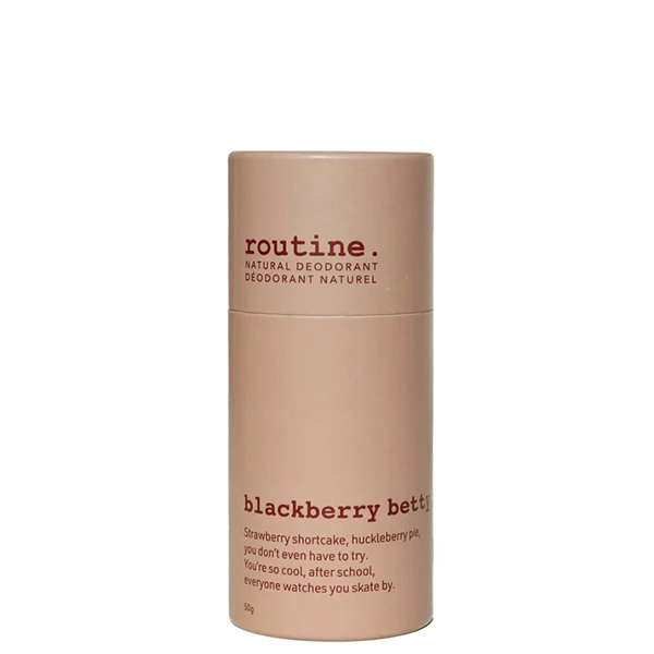 Blackberry Betty 50g Deodorant STICK – Routine Natural Beauty