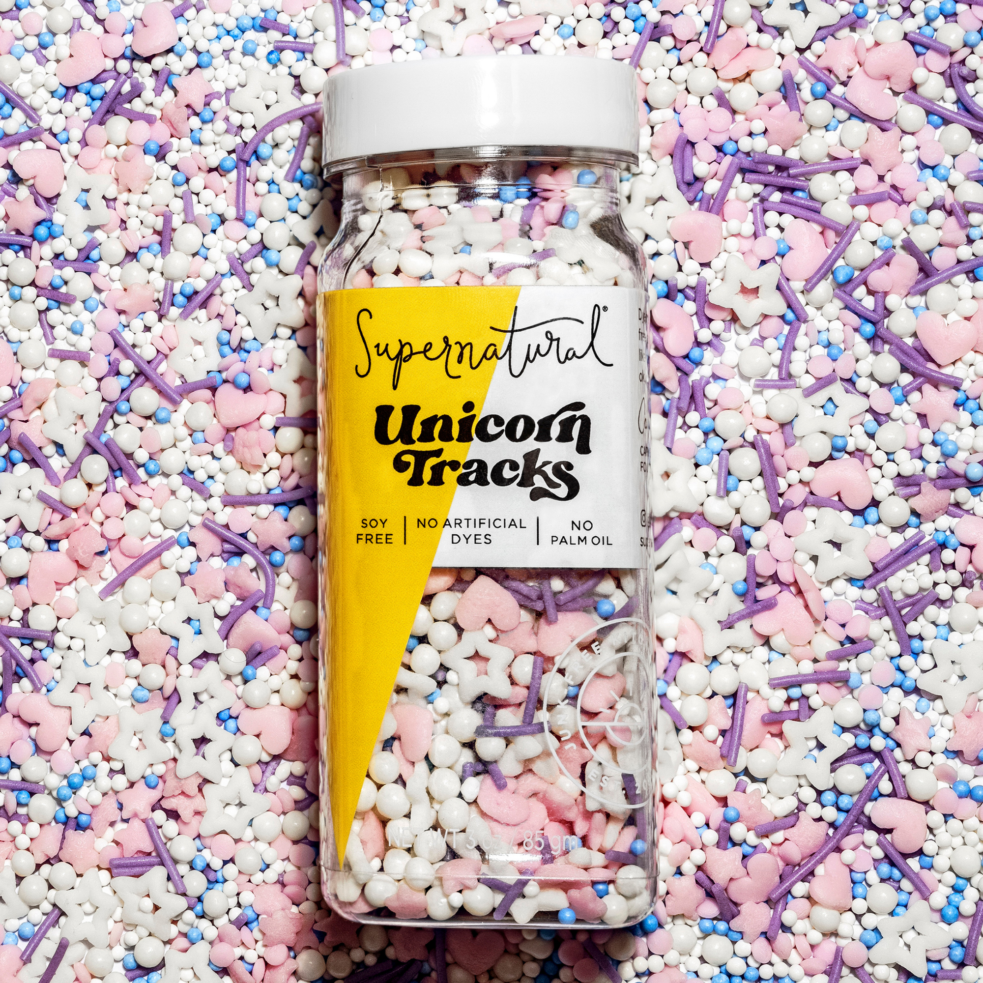 Dye-Free Unicorn Sprinkles