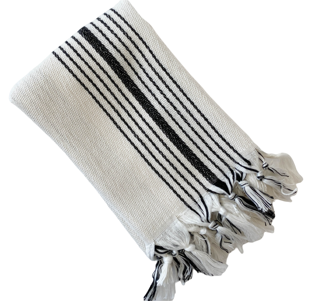 Silvia Cotton Turkish Bath Towel