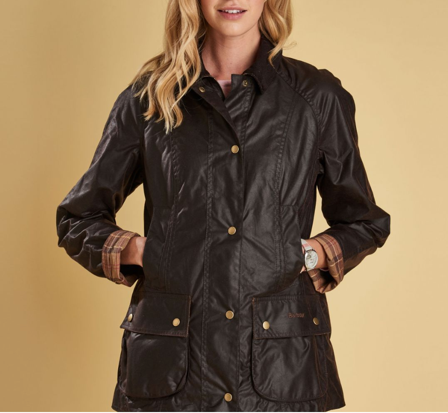 barbour beadnell wax jacket rustic