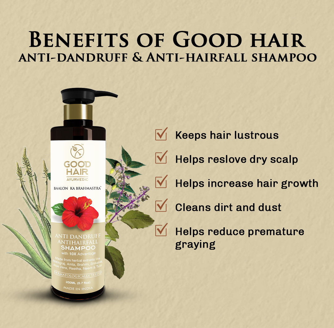 Control Hair Fall With The Best Herbal Shampoo For Hair Growth  Lotus  Herbals