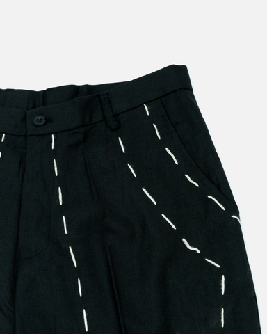 KidSuper 'Hand Embroidered Suit Pants' – Black