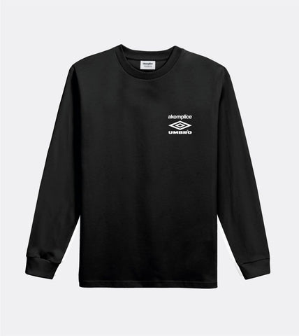 Akomplice x Umbro 'World Peace LS T-Shirt' – Black