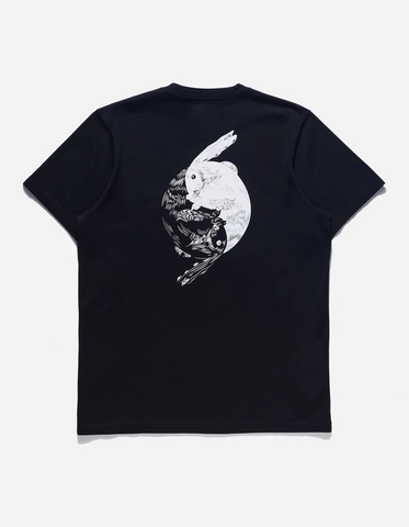Maharishi '1007 Yin Yang Rabbit T-Shirt' – Black