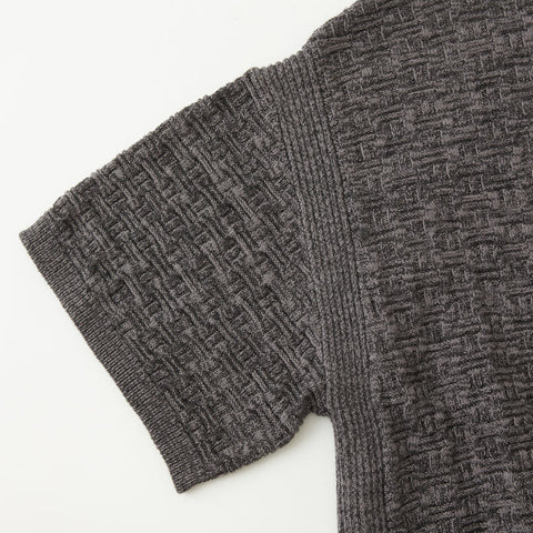 White Mountaineering 'Cotton/Linen Knit Pullover' – Charcoal