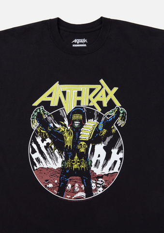 Neighborhood x Anthrax 'T-Shirt 3' – Black