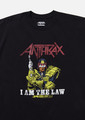 Neighborhood x Anthrax 'T-Shirt 1' – Black