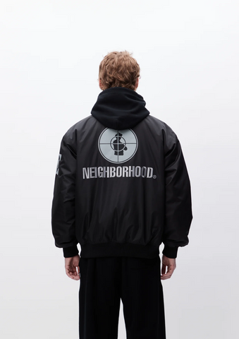 NEIGHBORHOOD x Public Enemy x Majestic 'Jacket' – Black